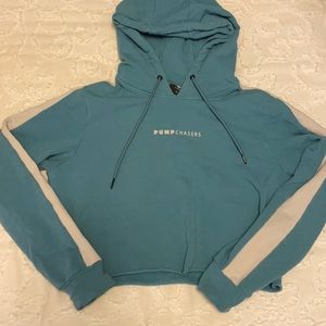 Women’s cropped PumpChasers hoodie